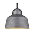 thumbnail image 6 of Barnes 1-Light Gray Wall Light, 6 of 8