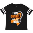 thumbnail image 3 of Inktastic I Wear Orange for My Daddy Leukemia Awareness Boys or Girls Toddler T-Shirt, 3 of 5