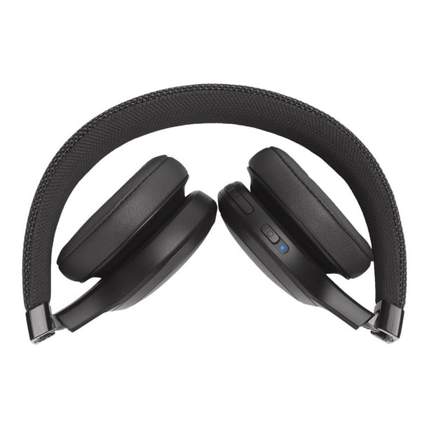 JBL Live On-Ear Headphones with Voice Assistant (Black) - Walmart.com