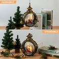 thumbnail image 5 of Deago Christmas Decorative Candle Lantern Lights LED Vintage Santa Ornament Battery Operated Hanging Lantern for Christmas Decorations and Gift, 5 of 12