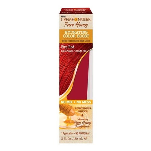 Creme Of Nature Pure Honey Creme Of Nature Pure Honey Color Boost Fire Red, 3 Oz - Walmart.com