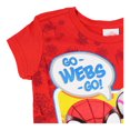 thumbnail image 2 of Playera Marvel Para niño, Go Webs Go!, rojo, talla 2, 2 of 3