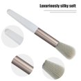 thumbnail image 4 of 8 Pcs Makeup Brush Set Travel Brush Contour Brush Artificial Fiber Plastic Metal Handle Light Blue, 4 of 7
