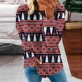thumbnail image 1 of 2023 Chandails de Noël pour Femmes en Liquidation Col Rond Mode Décontractée Manches Longues Imprimé de Noël Chandails Blouse, 1 of 5