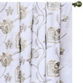 thumbnail image 5 of Fabric Mart Direct Pearl Beige, Light Olive Green Cotton with Embroidery Fabric by the Yard, 44 inches or 112 cm Width Beige Cotton Fabric, 1 Yard Floral Cotton Upholstery Fabric For Curtains, Pillows, 5 of 7