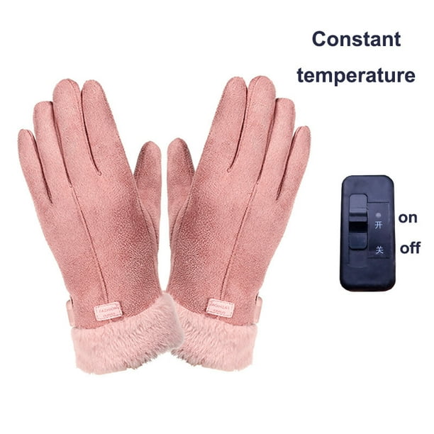 Gants chauffants Usb pour femmes, gants chauds d'hiver pour vélo  électrique, équitation en plein air, gants chauffants électriques (pas de  réglage de la température) 