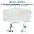 thumbnail image 3 of ​Universal Microfiber Steam Mop Pads – High Absorbency Replacement Pads for Most Brands (70g, 16x10x5cm)​​, 3 of 9