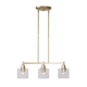 thumbnail image 1 of "Lampara De Techo Moderna Candelabro 3 Luces Malubero Dorado, 1 of 5