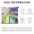 thumbnail image 5 of Throw Pillow Covers Print Square Pillowcase for Home Decor Sofa Car Bedroom Pillow, 5 of 5