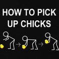 thumbnail image 3 of CafePress - HOW TO PICK UP CHICKS Kids Dark T Shirt - Dark T-Shirt Kids XS-XL, 3 of 4