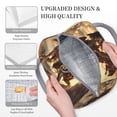 thumbnail image 3 of Easygdp Western Skeleton Cowboy Horse Bolsa de Almuerzo Insulada Grande, Forro de Aluminio, Diseño Espacioso, a Prueba de Fugas, Ideal para Trabajo, Picnics, Viajes y Actividades al Aire Libre, 3 of 6