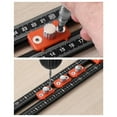 thumbnail image 3 of High Precision Angle Ruler Woodworking Scribe Drawing Marking Gauge Crossed-Cut T-Type Ruler Measuring Tools 35cm, 3 of 6
