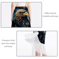 thumbnail image 2 of Animal Chic Chiffon Beach Dresses: Stylish Summer Dress for Women, 2 of 6