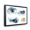 thumbnail image 3 of Designart 'Abstract Of Gold and Dark Blue Cloud' Modern Framed Canvas Wall Art Print, 3 of 5