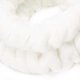 thumbnail image 4 of KAIYANG Diadema de maquillaje para lavarse la cara, ducharse o aplicar mascarillas de spa, para mujeres/niñas, banda elástica para el cabello de vellón coral gris, 4 of 4