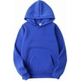 thumbnail image 3 of Conjunto de chándal de 2 piezas para hombre y mujer, sudadera con capucha de manga larga de gran tamaño, chándal, pantalones deportivos, 3 of 4