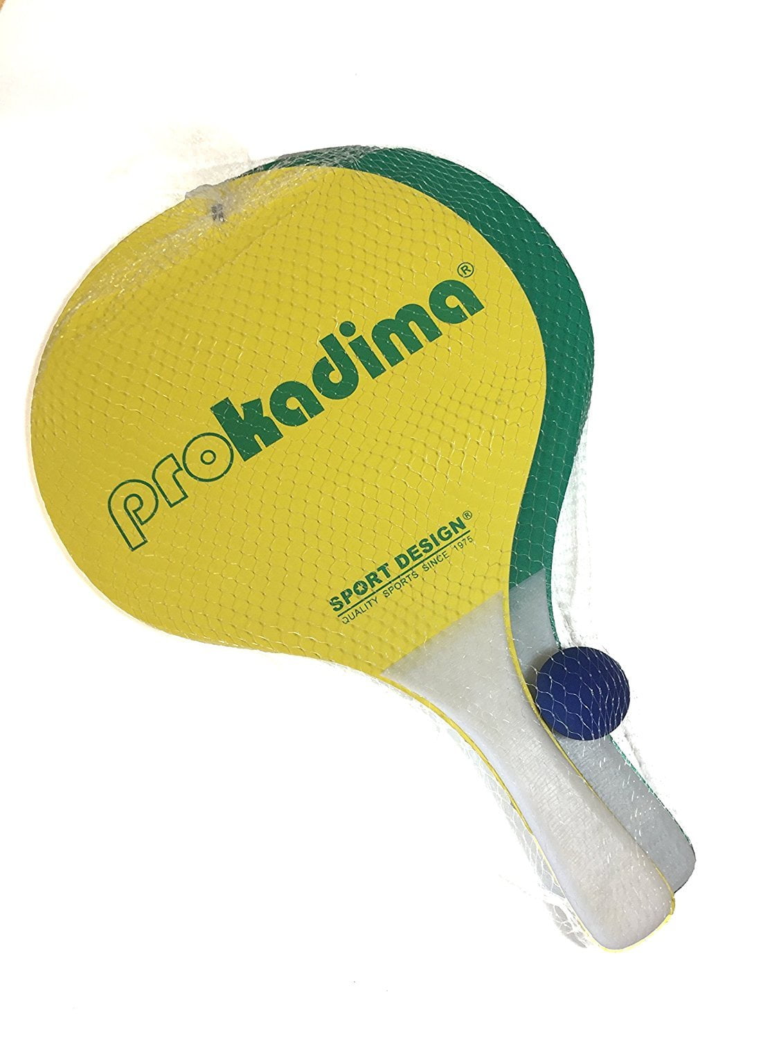 Pro Kadima Beach Paddles (Yellow/Green)