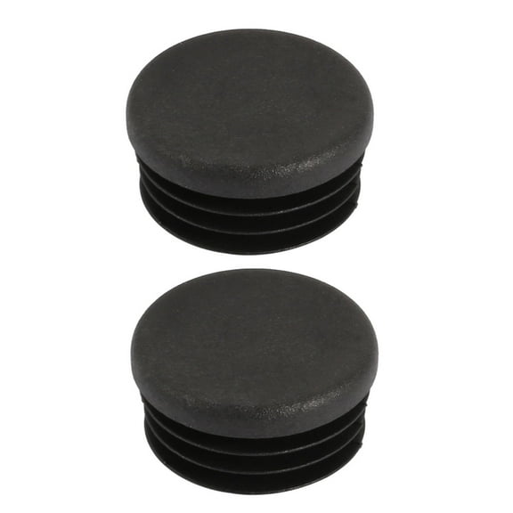 2 Pcs Chair Table Leg Plastic Cap Round Tube Insert Fit 28mm Pipe Outer Dia