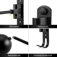 thumbnail image 3 of Soporte de pared para casco de moto, paquete de 2 unidades PAHTTO, 3 of 8