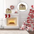 thumbnail image 3 of Navidad Adviento Calendario CALENDARIO CALENDARIO pequeña Cajones 24 Días Chimenea Recuento de Calendario Estante Rellenado, 3 of 9