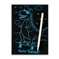 thumbnail image 3 of Mello Smello Valentine's Day Neon Etch Dino Acts Valentines Kiddie Cards, 16CT, 3 of 3