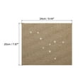 thumbnail image 2 of Unique Bargains Bling Rhinestone Sheet Self Adhesive Sticker 9.44 x 7.87 Inch DIY Car Decoration Sticker Yellow, 2 of 6