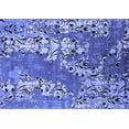 thumbnail image 1 of Ahgly Company Machine Washable Indoor Rectangle Oriental Blue Industrial Area Rugs, 8' x 12', 1 of 4