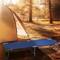 thumbnail image 5 of Portable Military Fold Up Camping Bed Cot, Folding Tent Camping Cot Bed with Free Storage Bag, Navy, 5 of 5
