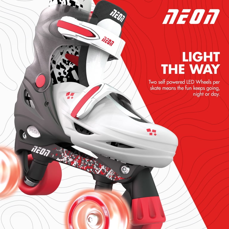 2-in-1 Adjustable Quad and Inline Roller Skates photo 5
