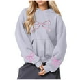 thumbnail image 4 of Nmnitkp Hoodies Y2k Oversized Graphic Hoodies Aesthetic 90s Crewneck Sweatshirt Long Sleeve Pullover Tops Gray,L, 4 of 5