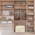 thumbnail image 5 of Unique Bargains Foldable Clothes Storage Bags with Handles Beige 27.5in*19.5*12in, 5 of 7