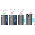 thumbnail image 2 of Étui iPhone11 ProMax Hybride Robuste à Dos Rigide avec Fente pour Carte de Crédit d'Identité, Porte-Cartes Portefeuille pour Apple iPhone11 ProMax - Rouge, 2 of 8