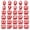 A007- Red, variant on Pencil Tip Accessories, Pencil Tip Guards, Numbered Pencil Caps, Pencil Covers, 30Pc 0.5 in Silicone Numbered Writing End Caps with 1-30 Number Markers for Desktop Writing Tool