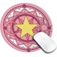 thumbnail image 1 of Cute Pink Sakura Mouse Pad Anime Pink Gaming Mouse Mat Magic Circle Round Rubber Computer Laptop Mousepad Desk Mat Accessories, 1 of 4