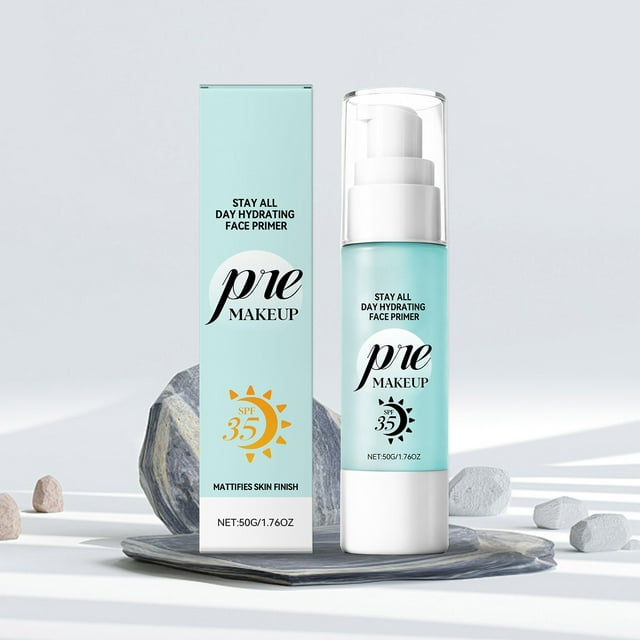 Pisexur Belleza Maquillaje Loción de maquillaje con protección solar, iluminadora, hidratante, de larga duración, aceite de maquillaje mixto, 50 gpara mujeres y hombres