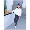 thumbnail image 2 of AAMILIFE Jeans Ajustés pour Filles Taille Élastique Pantalon Crayon, 2 of 4