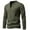 Army Green, variant on Elvqul Mens Cotton Shirts Long Sleeve Black Under $5 Casual Pullover Breathable T Shirts Solid V-Neck Shirts