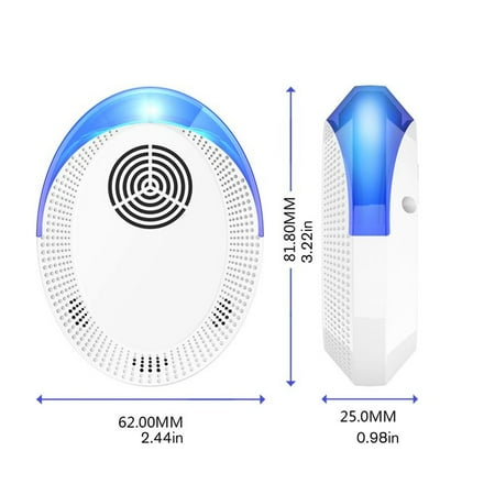 AIDM Ultrasound Repellent Ultrasonic Sound Vole Mouse ...