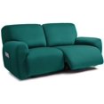 thumbnail image 1 of Funda para muebles ULTICOR, reclinable, 2 plazas, jacquard, color verde azulado, 1 of 6