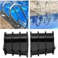 thumbnail image 3 of Ladder Buckle, 2 Pieces Swimming Pool Ladder Replacement Kit Ladder Buffer Integrated Parts Accessories Swimming Pool Ladder Clamp, 3 of 5