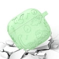 thumbnail image 4 of Yucurem Silicone Case Protector W/ Carabiner Cute Cover for 4 Gen (2024)(Green), 4 of 10