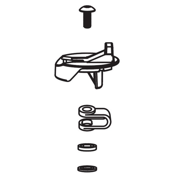 Moen 103437 Faucet Handle Kit - Chrome