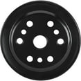 thumbnail image 3 of Double Groove Crank Pulley, Black, Fits Small Block Chevy, 3 of 6