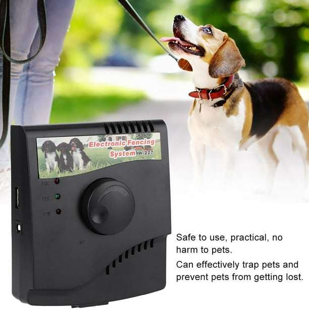 Electrificateur de cloture electrique pour chien et chats sur