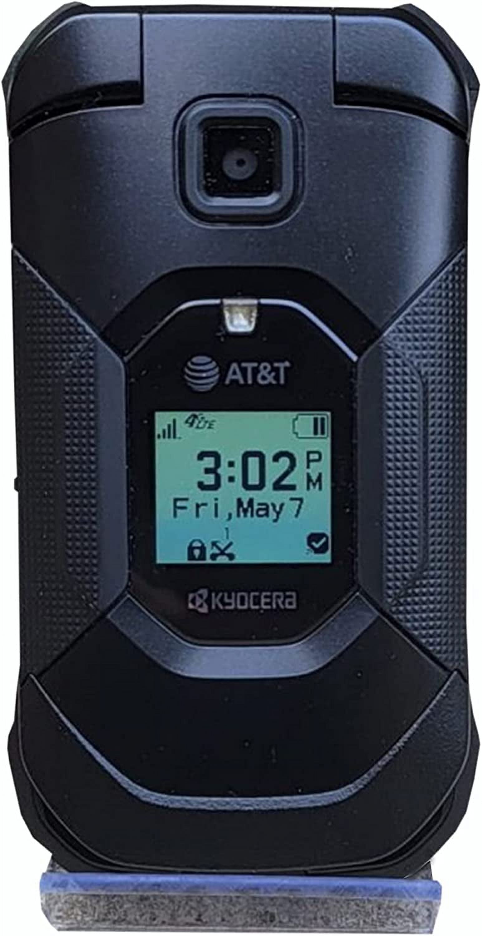ヒロphone Kyocera Duraxe E4830 Epic AT&T 16GB Rugged Flip Phone with