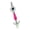 Pink, variant on Corrosions Resistant LED Illuminated Fishing Rigs Double Hook for Increased Catches Rate Nighttimes Octopuses Angling