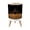Color 4, variant on Small Trash Can with Lid Silhouetted Bear Family Forest Sunrise Mountain 1.8 Gallon Dog Proof Trash Can Round Garbage Can Waste Bin Wastebasket for Bathroom Bedroom Living Room