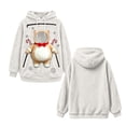 thumbnail image 5 of Afdoent Pet Carrier Hoodie Women Men Christmas Sweatshirt with Front Pocket Carry Pouch for Small Dogs and Cats Funny Holiday Graphic Hooded Sweatshirt, 5 of 5