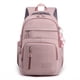 thumbnail image 3 of Large Capacity Waterproof Backpack, Solid Color Fashion Casual Nylon Laptop Bag With Adjustable Strap, Trendy Versatile Cute School Bag For Girls & Women, 3 of 5