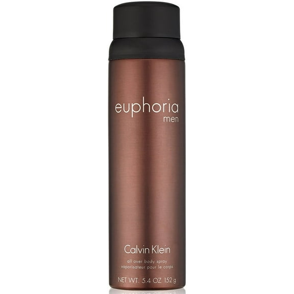Calvin Klein Euphoria All Over Body Spray 5.4 oz (Pack of 2)
